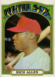 1972 Topps Baseball Cards      240     Richie Allen